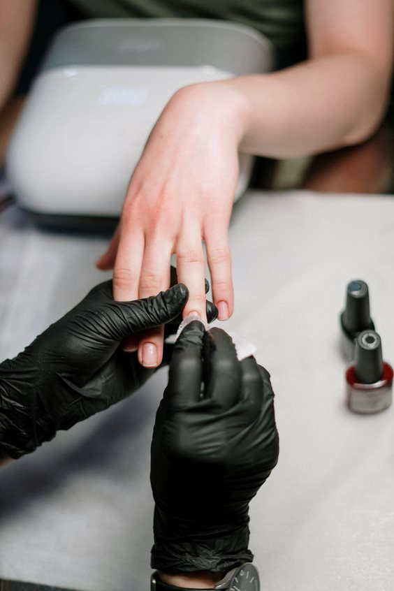 Disposable Nitrile Gloves - Black