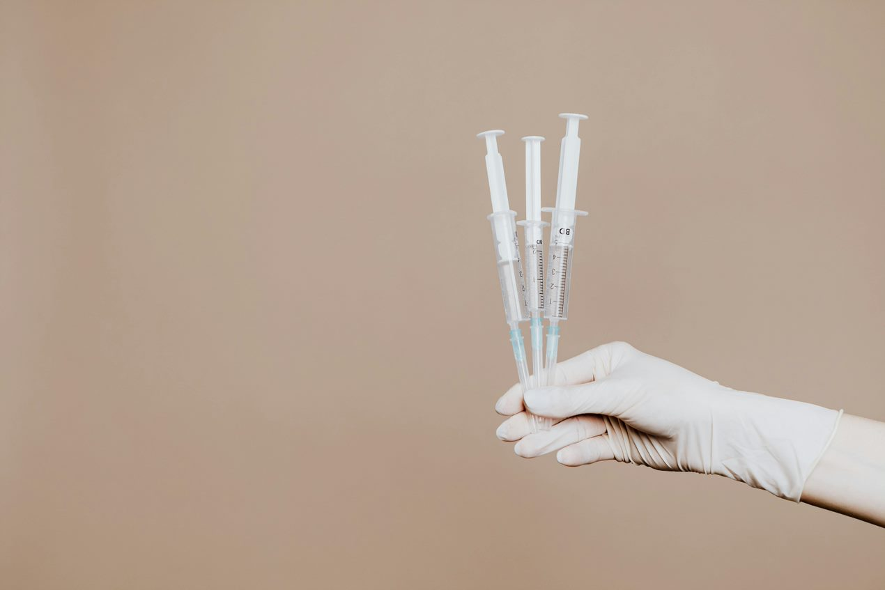 Medical Nitrile Exam Gloves - Clear